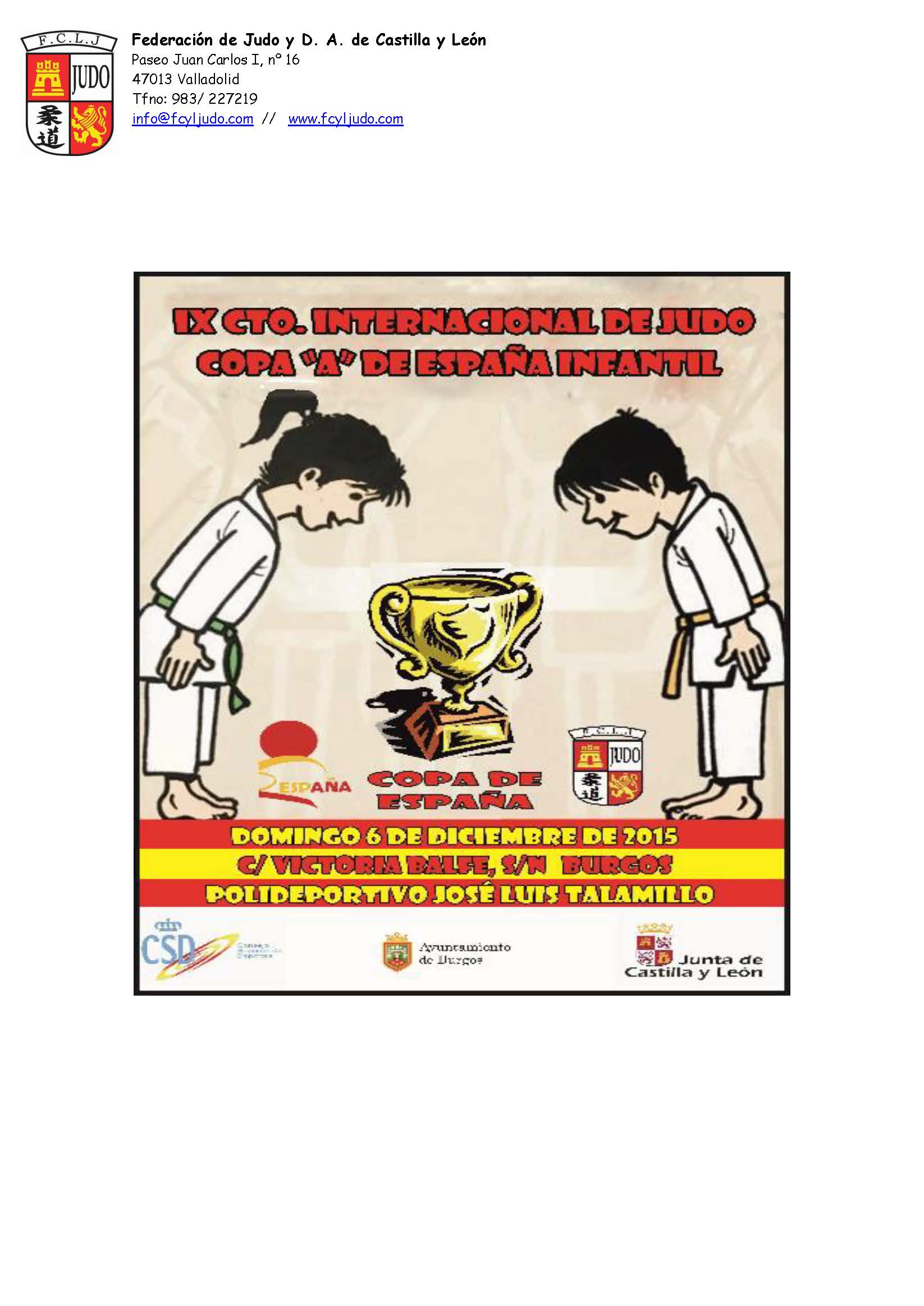 43 Navarros compiten este fin de semana en Burgos. 05-12-15